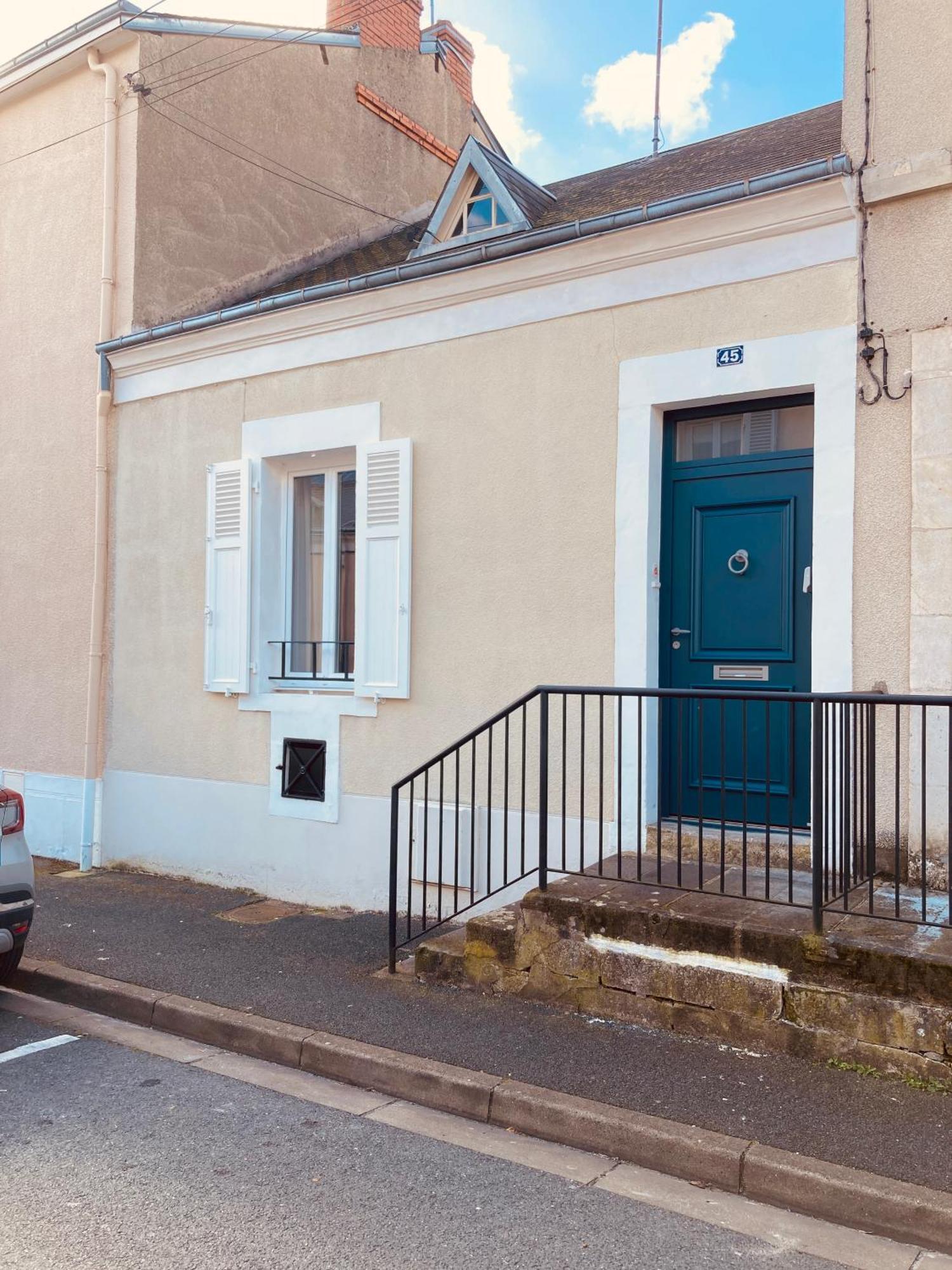 הוילה Châteauroux La Jeannette - Proche Gare-Centre, 2 Lits, Terrasse מראה חיצוני תמונה